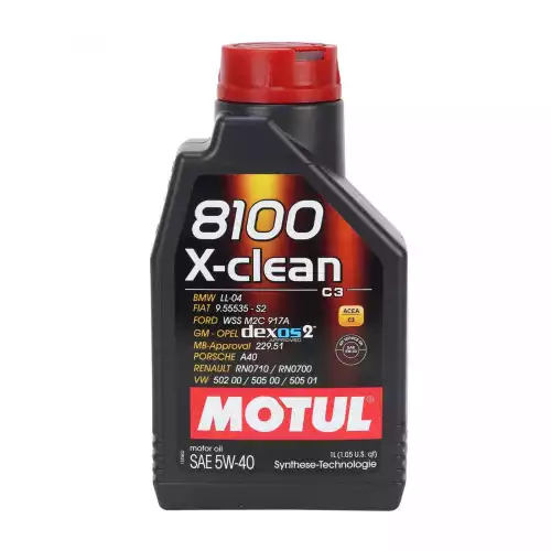 MOTUL Motul 8100 X-Clean 5W-40 1 Lt 102786